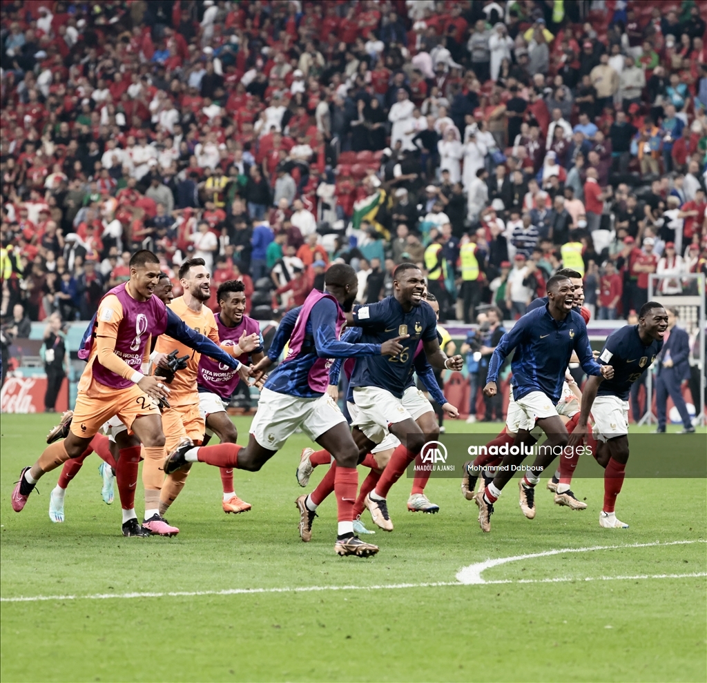 2022 FIFA Dünya Kupası Yarı Final: Fransa - Fas