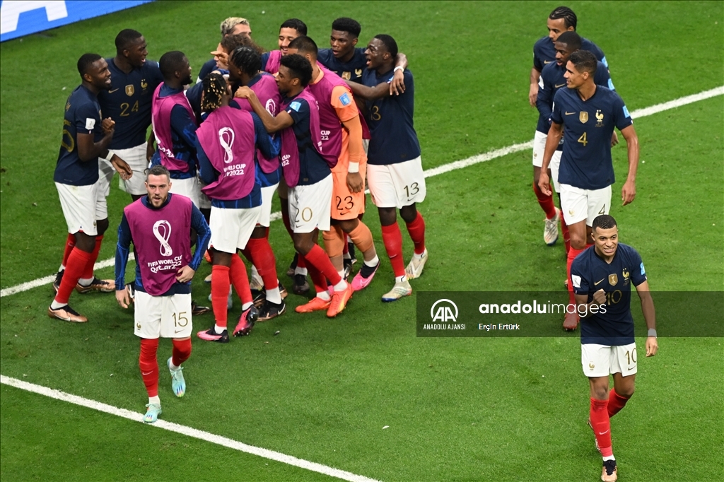 2022 FIFA Dünya Kupası Yarı Final: Fransa - Fas