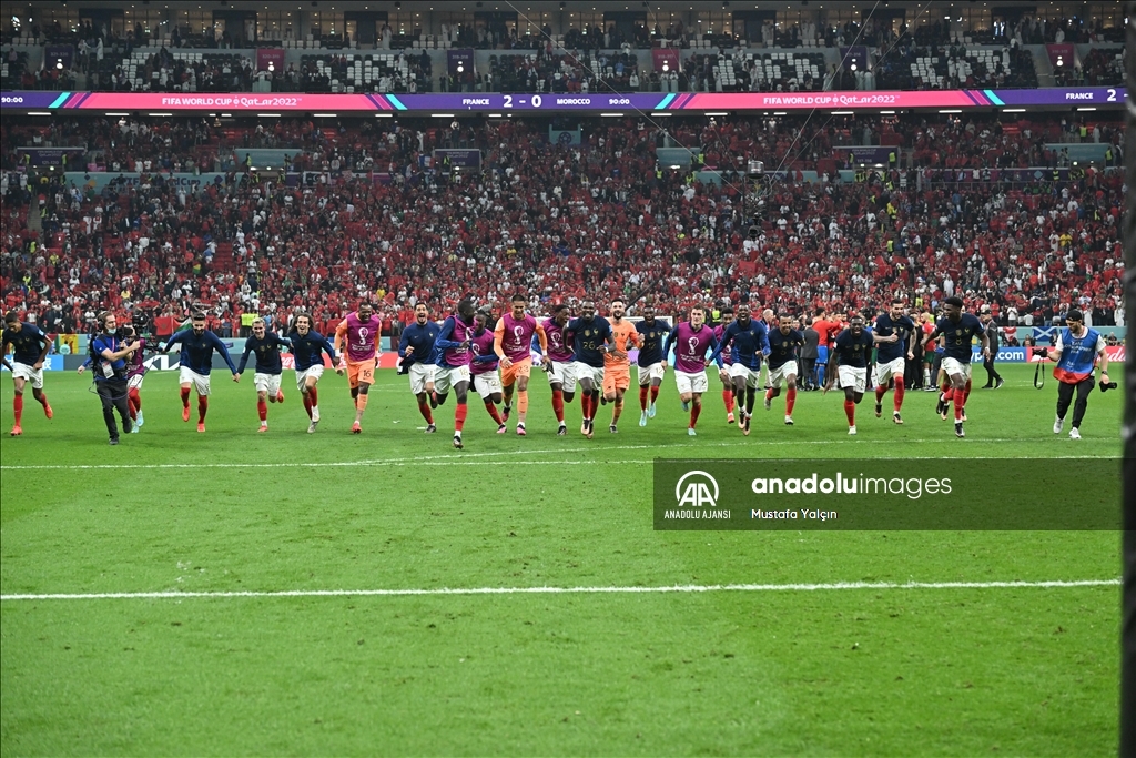 2022 FIFA Dünya Kupası Yarı Final: Fransa - Fas