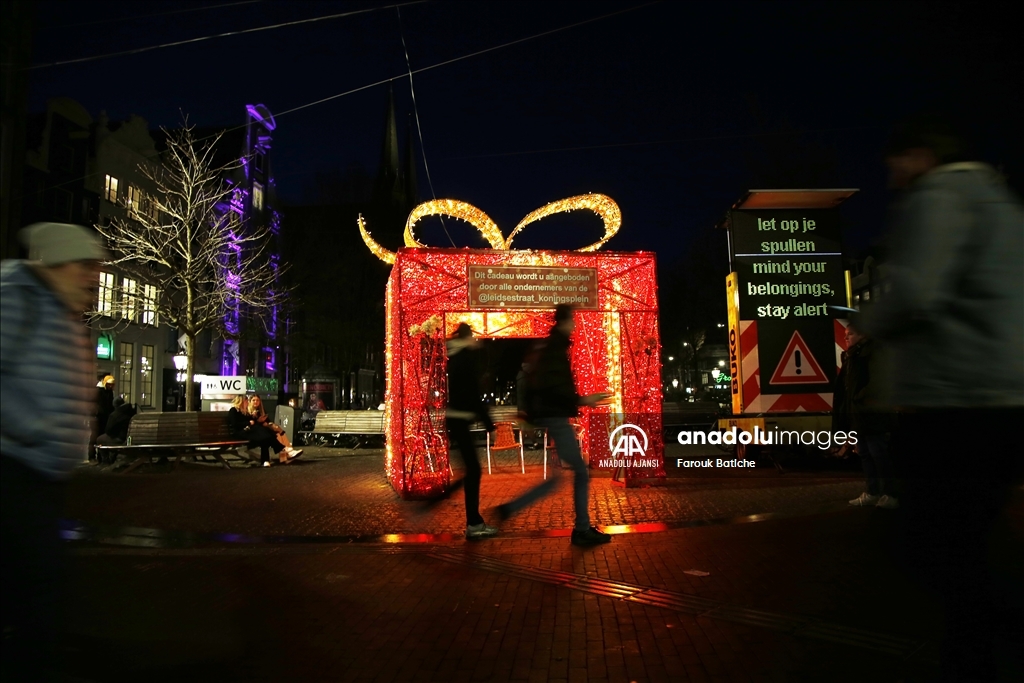 Amsterdam'da Noel hazırlıkları