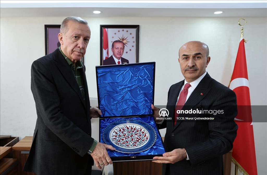 Cumhurbaşkanı Erdoğan, Mardin'de