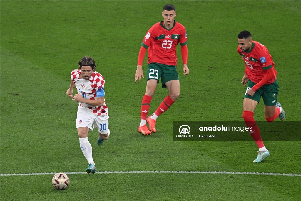 2022 FIFA Dünya Kupası Üçüncülük Maçı Hırvatistan - Fas