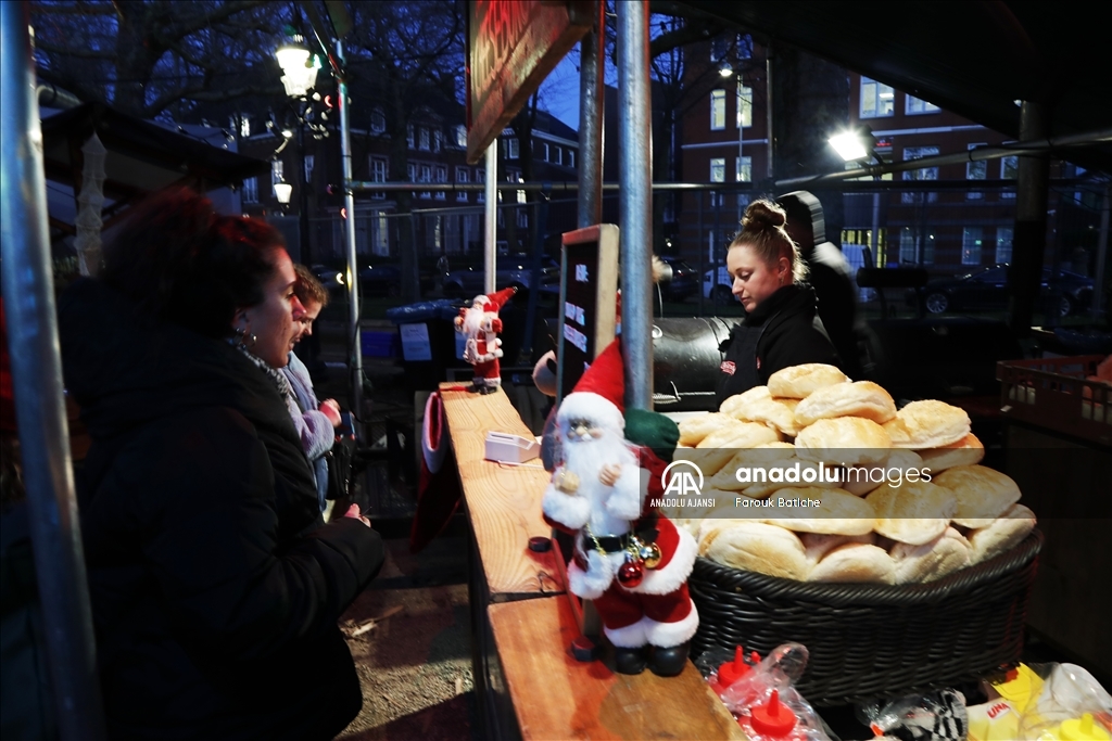 Amsterdam'da Noel hazırlıkları