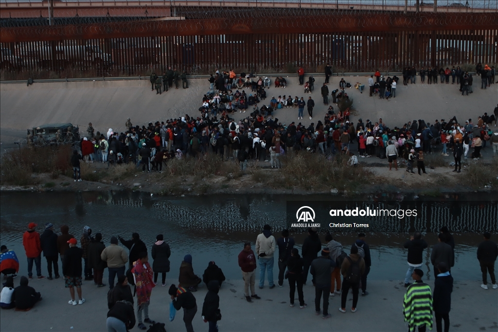 Meksika'nın Ciudad Juarez kentindeki göçmenlerin bekleyişi sürüyor
