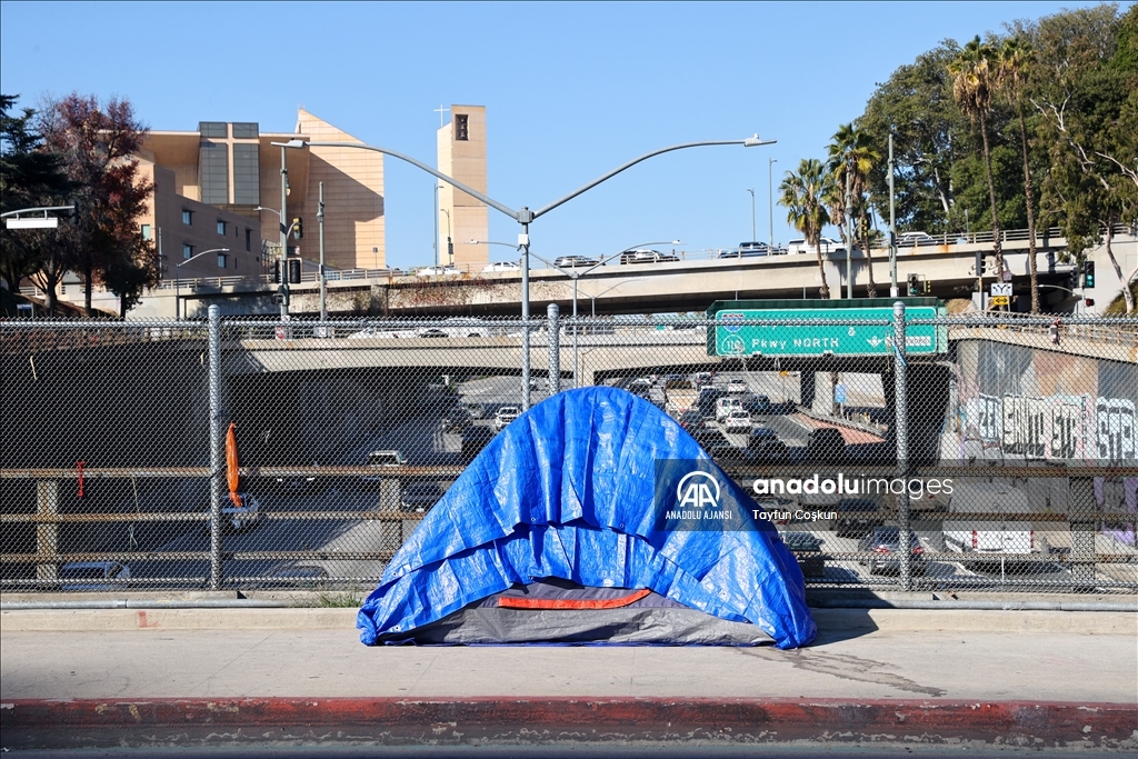 ABD'nin Los Angeles kentinde yaklaşık 40 bin evsiz otellere yerleştirilecek