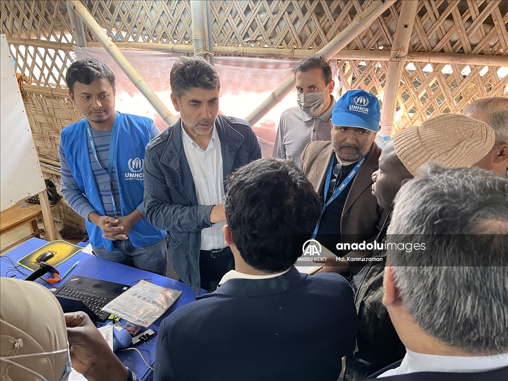 High-profile committee of Parliamentary Union of OIC Member States (PUIC) visited Rohingya camps in Bangladesh