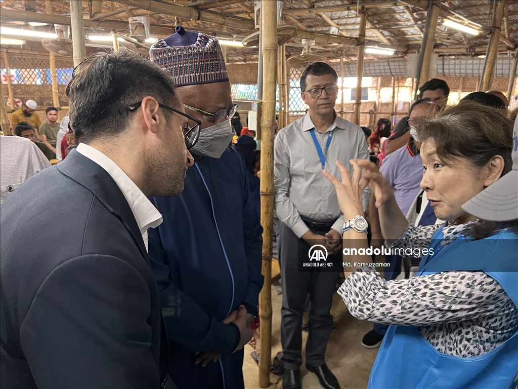 High-profile committee of Parliamentary Union of OIC Member States (PUIC) visited Rohingya camps in Bangladesh