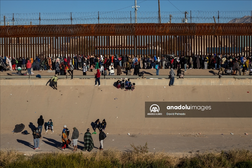 Meksika'nın Ciudad Juarez kentindeki göçmenlerin bekleyişi sürüyor