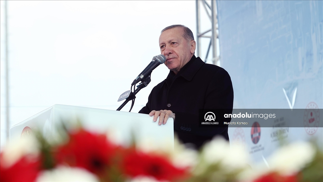 Cumhurbaşkanı Erdoğan Erzurum'da 