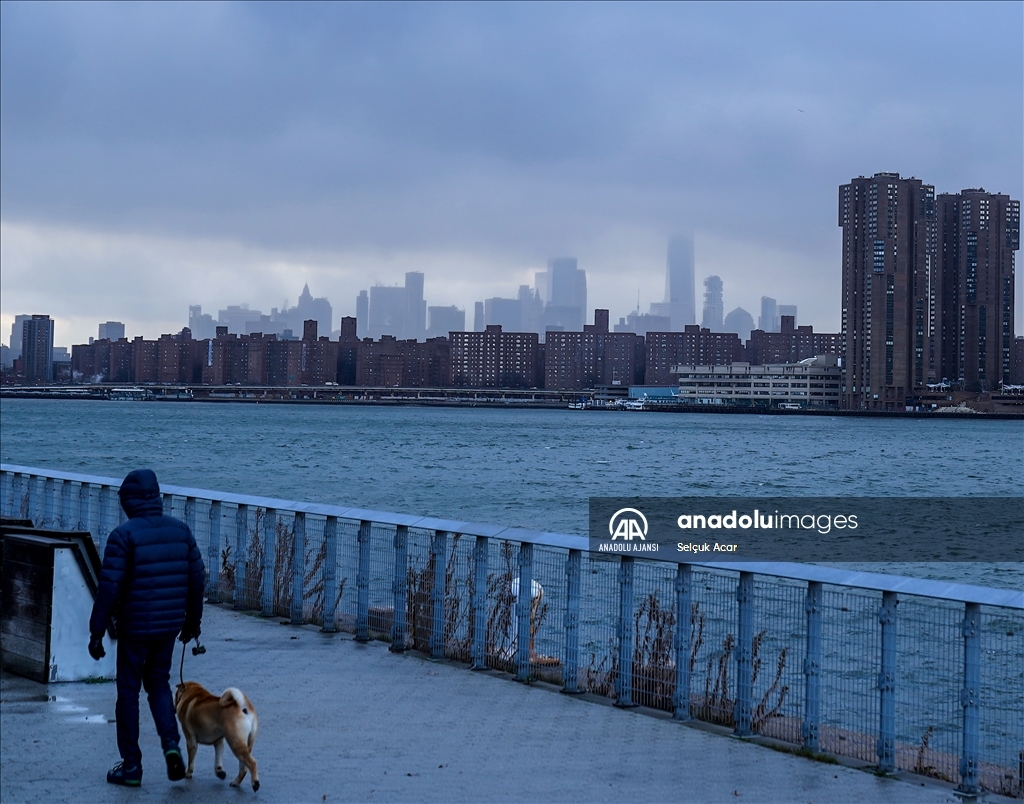 New York'ta dondurucu soğuklar