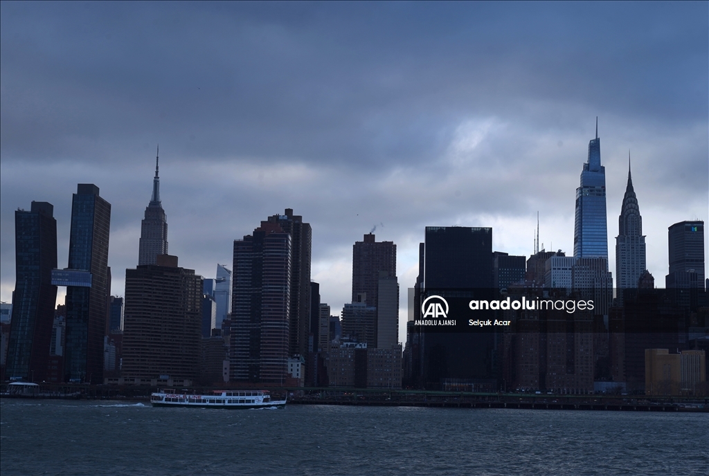 New York'ta dondurucu soğuklar