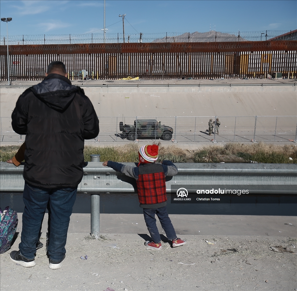 Meksika'nın Ciudad Juarez kentindeki göçmenlerin bekleyişi sürüyor