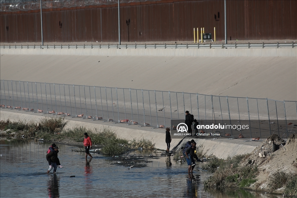 Meksika'nın Ciudad Juarez kentindeki göçmenlerin bekleyişi sürüyor