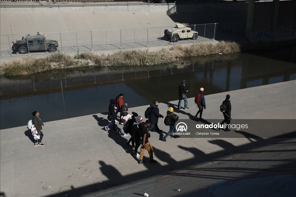 Meksika'nın Ciudad Juarez kentindeki göçmenlerin bekleyişi sürüyor