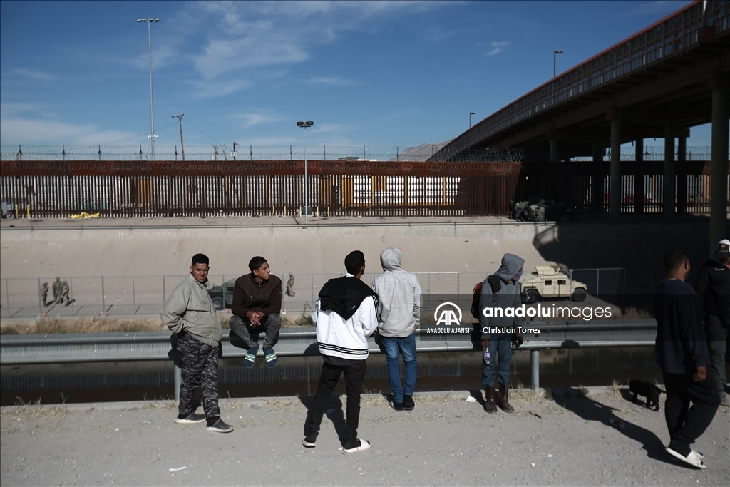 Meksika'nın Ciudad Juarez kentindeki göçmenlerin bekleyişi sürüyor