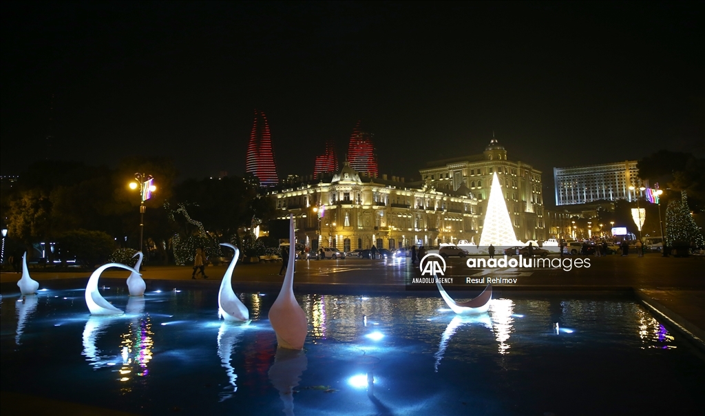 Баку готов к новогодним праздникам