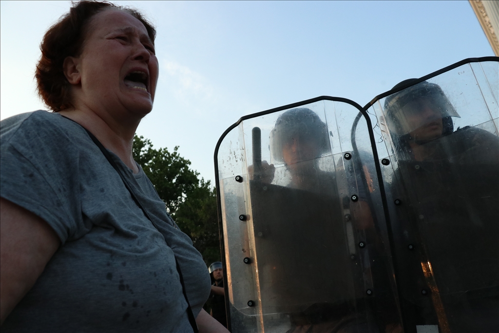 Shkup, vazhdojnë protestat kundër propozimit francez për zgjidhjen e mosmarrëveshjes me Bullgarinë