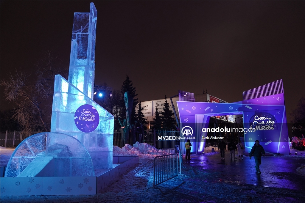 Moskova'da "Kar ve Buz" festivali