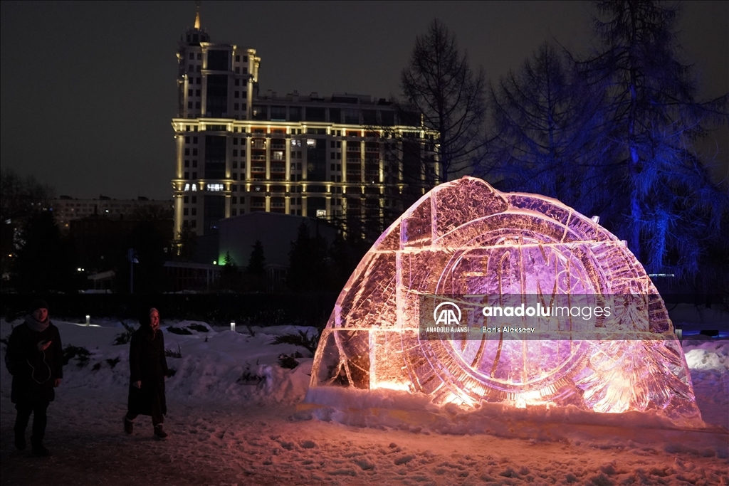 Moskova'da "Kar ve Buz" festivali
