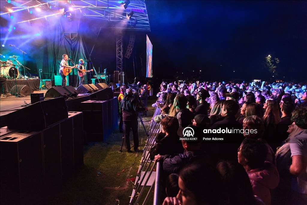 New Year's Eve celebration in New Zealand
