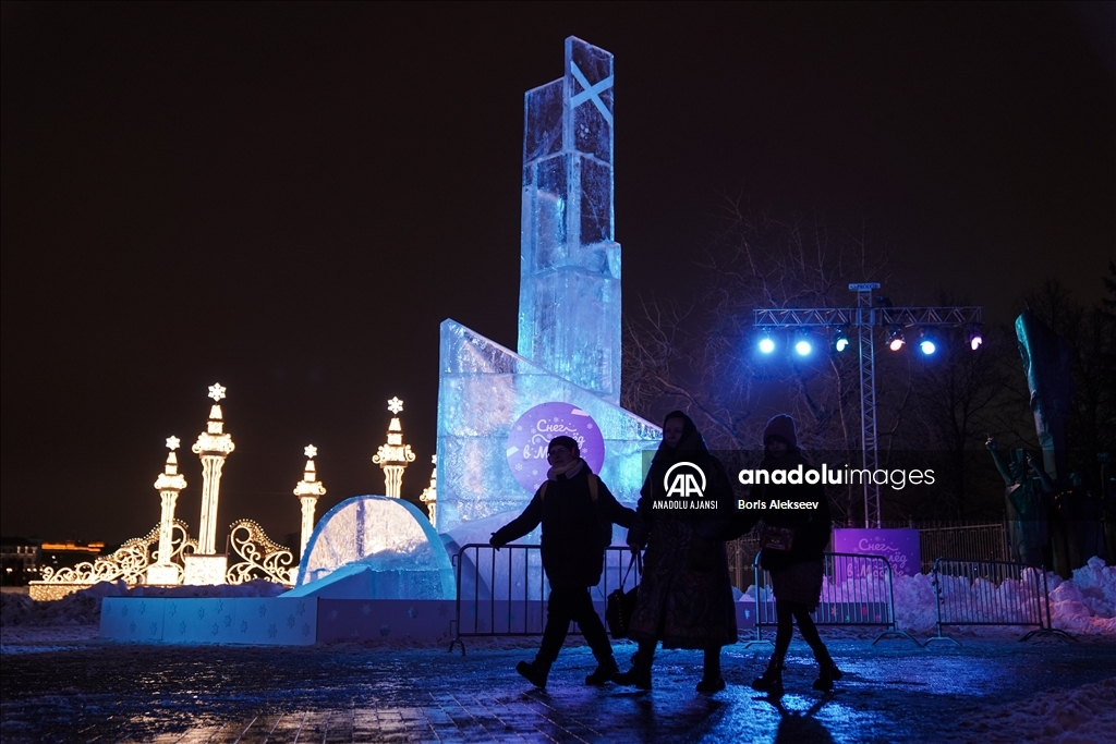 Moskova'da "Kar ve Buz" festivali