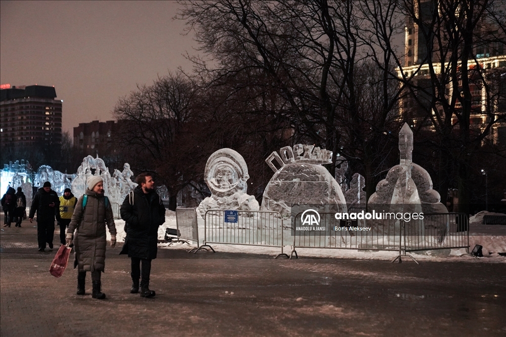 Moskova'da "Kar ve Buz" festivali