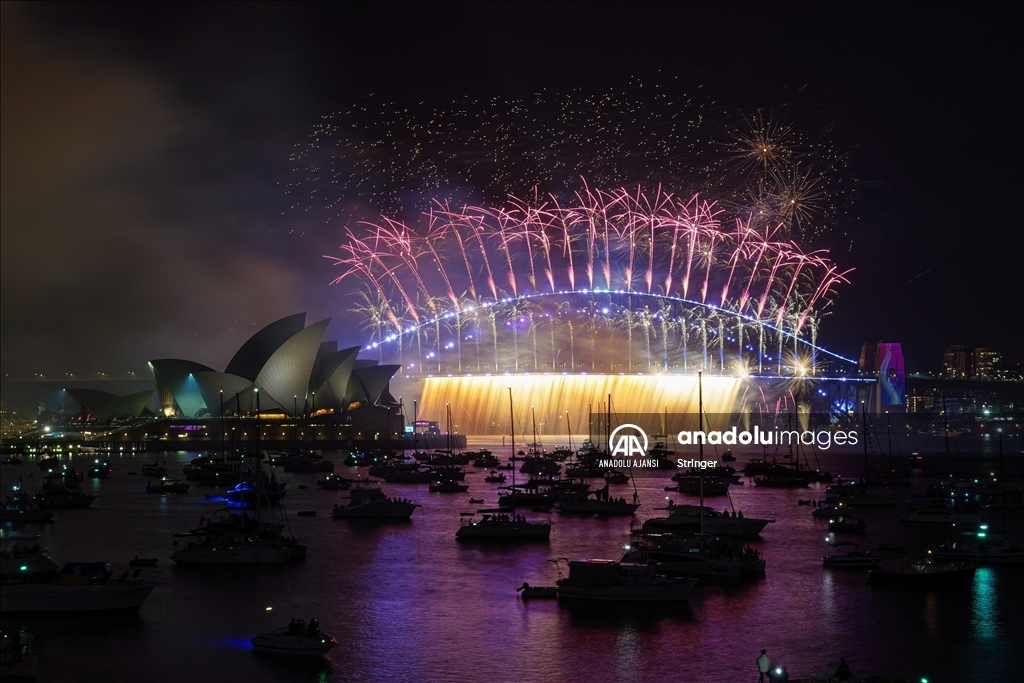 Sidney'de yeni yıl kutlamaları