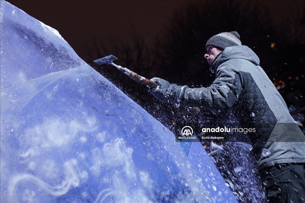Moskova'da "Kar ve Buz" festivali