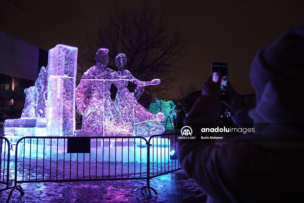 Moskova'da "Kar ve Buz" festivali