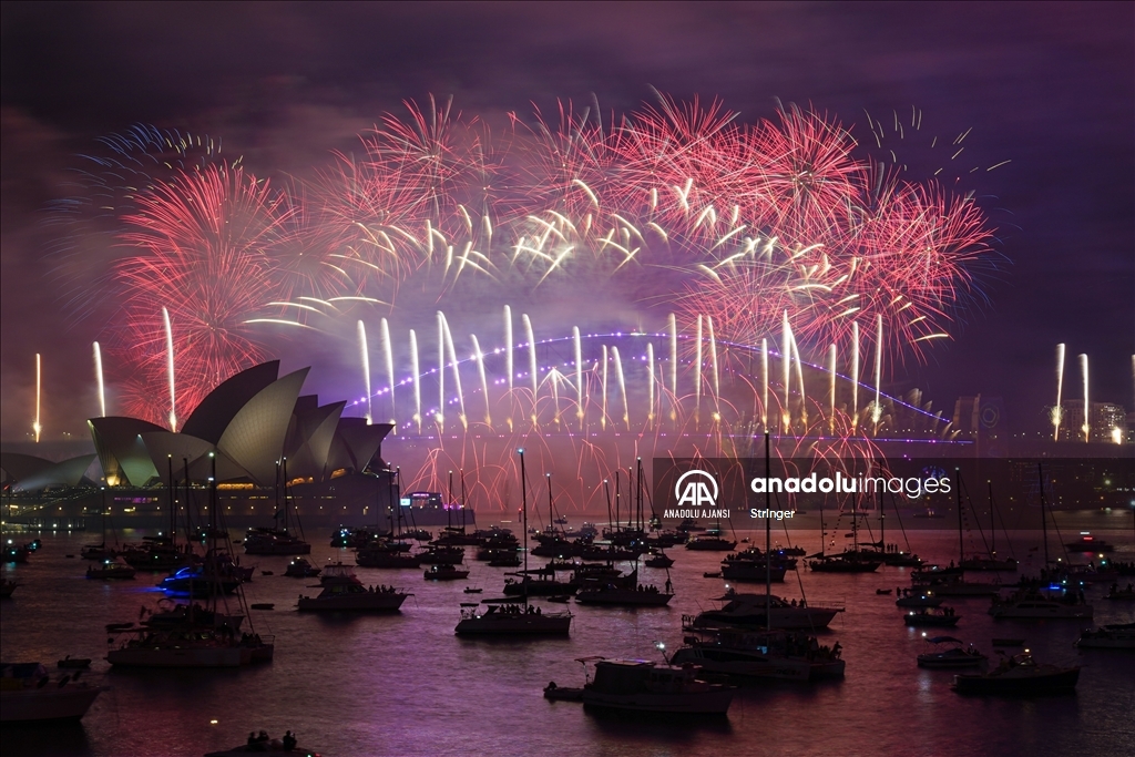 Sidney'de yeni yıl kutlamaları