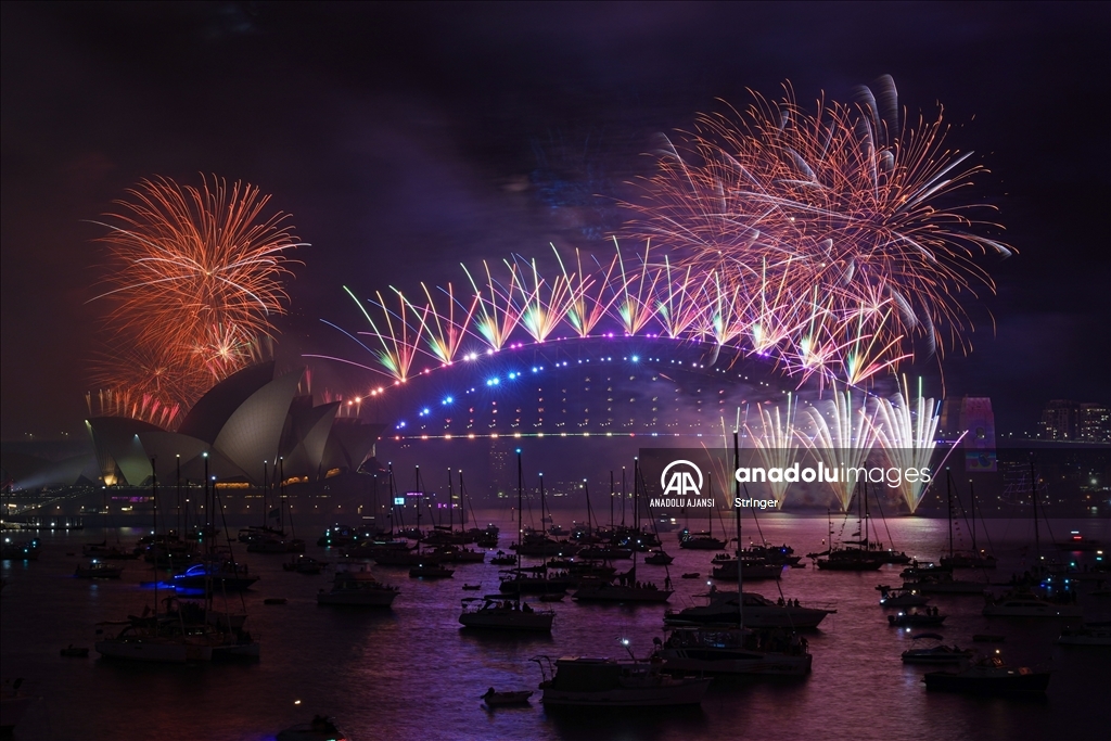 Sidney'de yeni yıl kutlamaları
