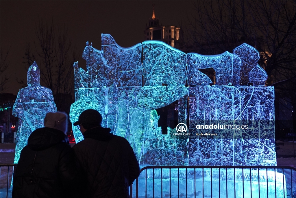 Moskova'da "Kar ve Buz" festivali