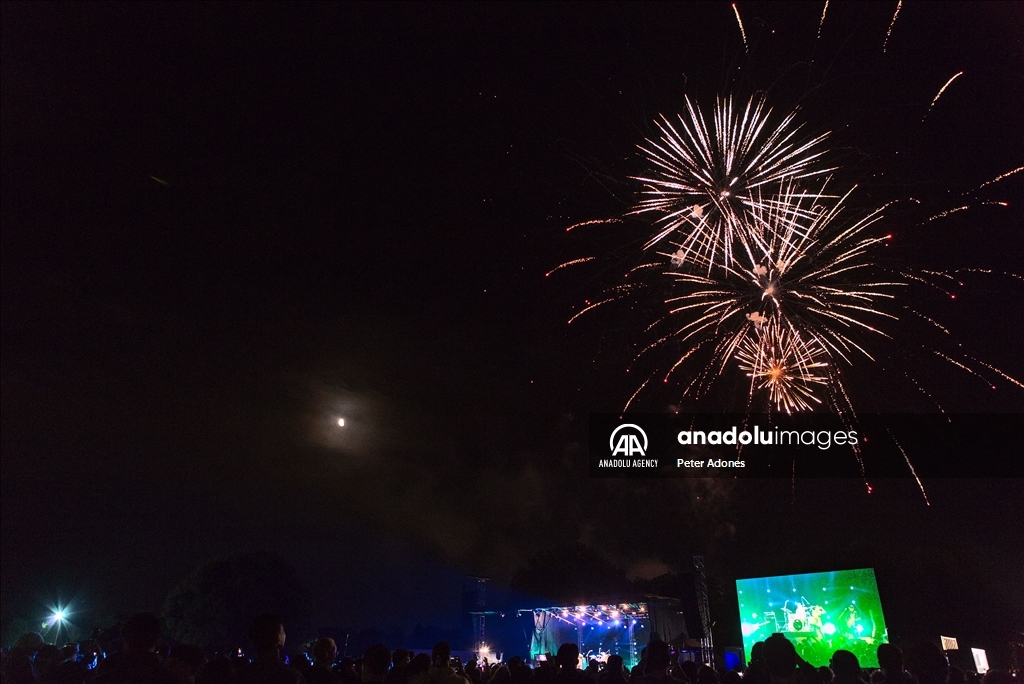 New Year's Eve celebration in New Zealand