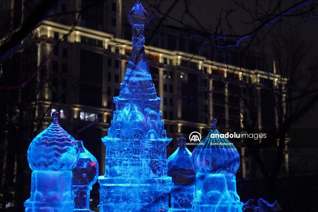 Moskova'da "Kar ve Buz" festivali