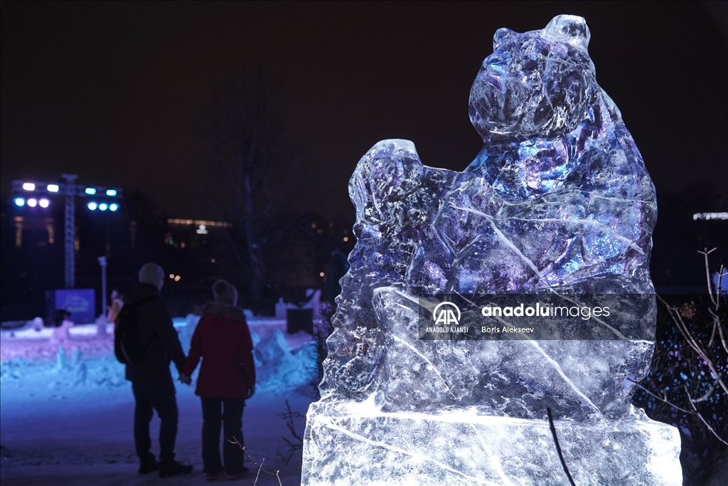 Moskova'da "Kar ve Buz" festivali