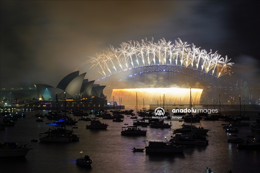 Sidney'de yeni yıl kutlamaları