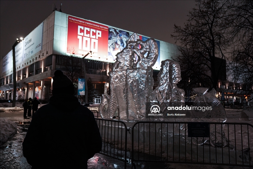 Moskova'da "Kar ve Buz" festivali