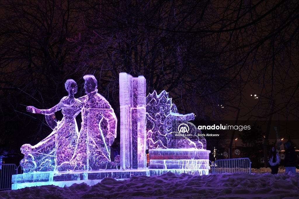 Moskova'da "Kar ve Buz" festivali