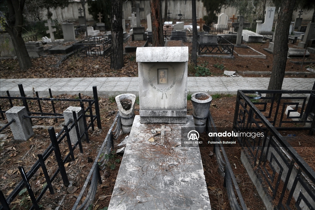 Dulab Christian Cemetery in Tehran