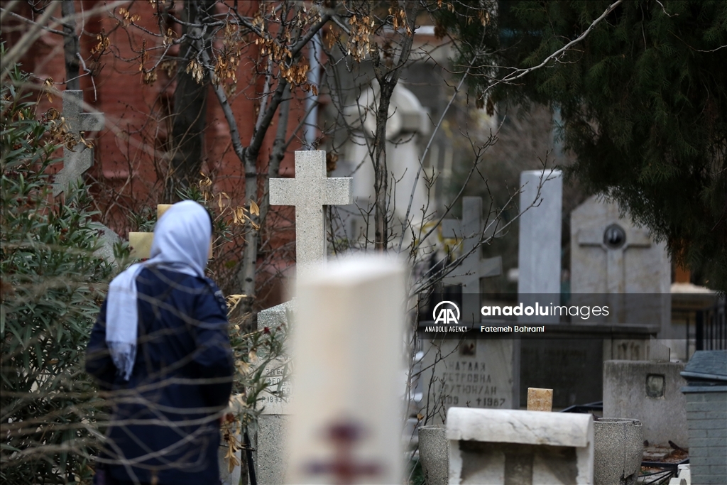 Dulab Christian Cemetery in Tehran