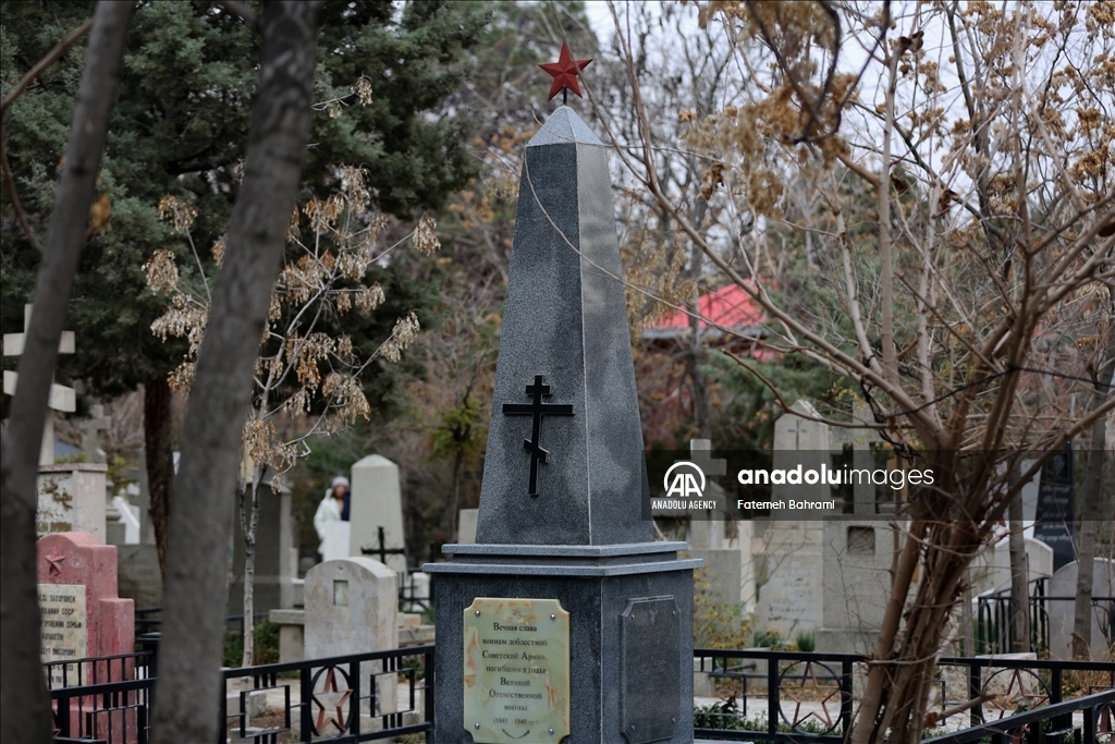 Dulab Christian Cemetery in Tehran