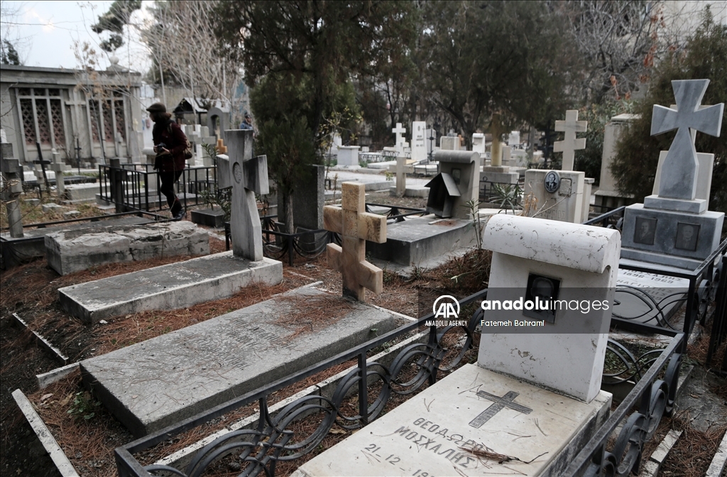 Dulab Christian Cemetery in Tehran