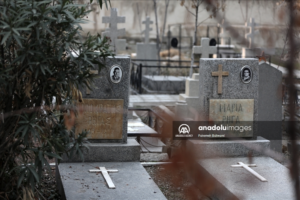 Dulab Christian Cemetery in Tehran