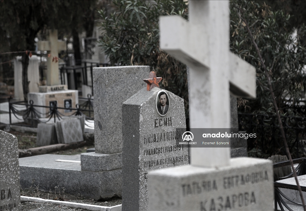 Dulab Christian Cemetery in Tehran