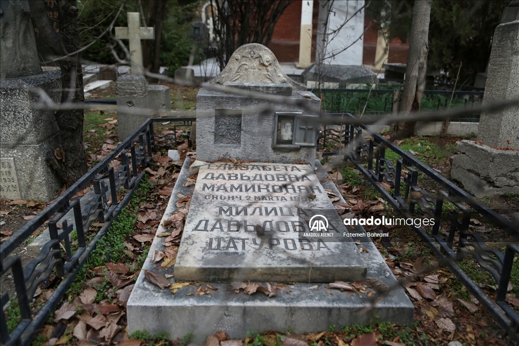 Dulab Christian Cemetery in Tehran