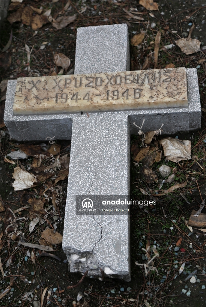 Dulab Christian Cemetery in Tehran