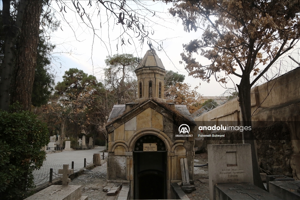 Dulab Christian Cemetery in Tehran