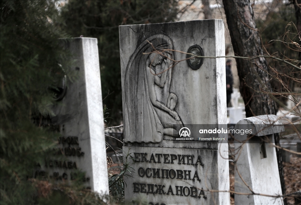 Dulab Christian Cemetery in Tehran