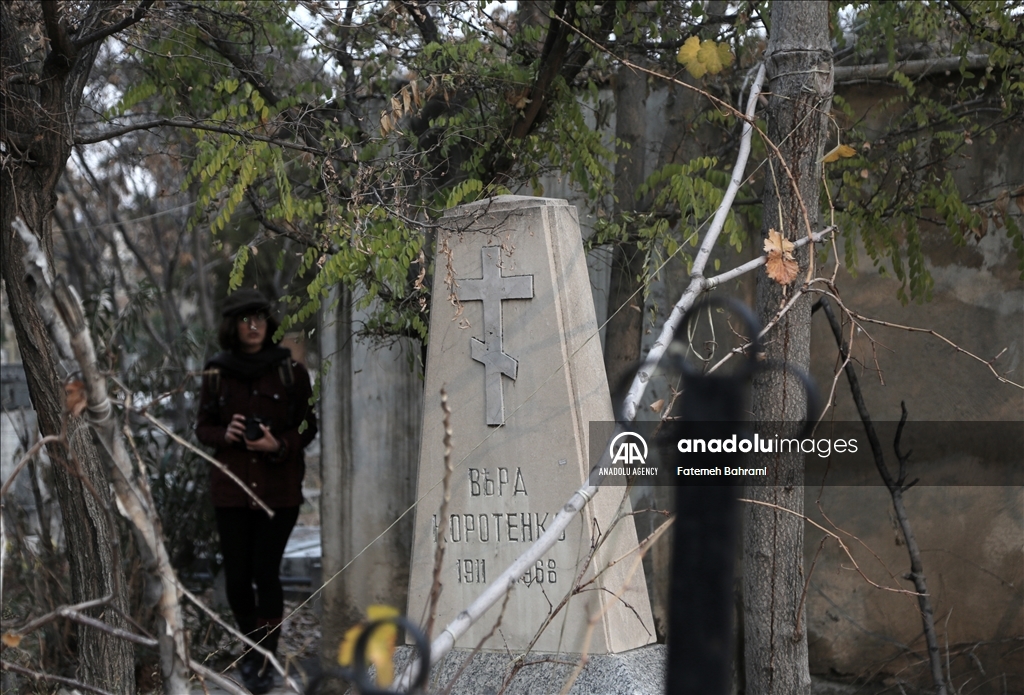 Dulab Christian Cemetery in Tehran