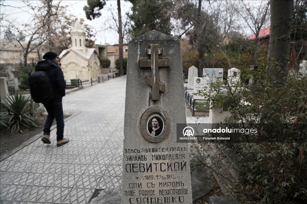 Dulab Christian Cemetery in Tehran